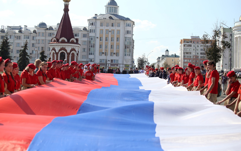 Флаг саранска фото