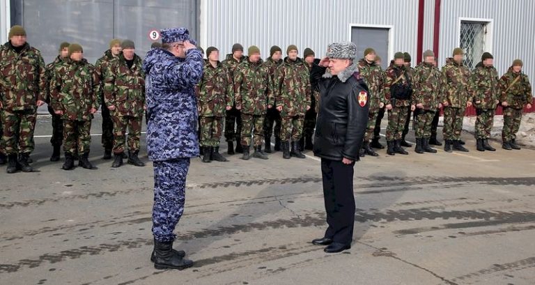 Полк росгвардии на рябиновой