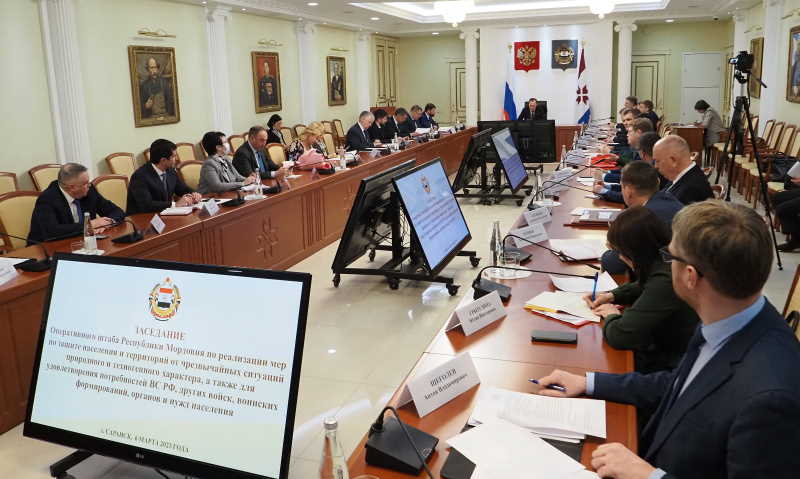 В Мордовии обсудили дополнительные меры по обеспечению общественной безопасности