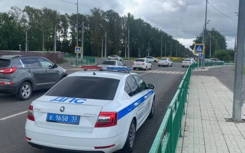 Фото в патрульной машине